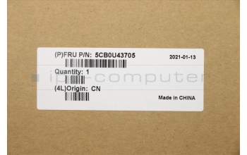 Lenovo 5CB0U43705 Tastatur inkl. Topcase ASM C 81T9 w/BL KB USA