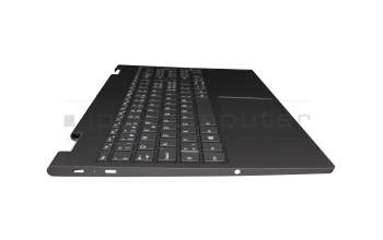 5CB0U43807 Original Lenovo Tastatur inkl. Topcase CH (schweiz) grau/grau mit Backlight