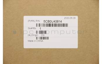 Lenovo 5CB0U43814 Tastatur inkl. Topcase ASM_CZ-SK L 81TD IG