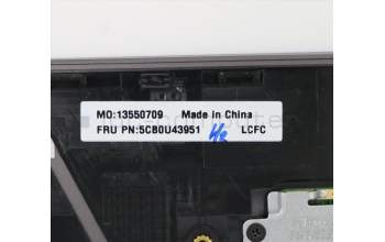 Lenovo 5CB0U43951 Tastatur inkl. Topcase ASM_US INTEL81TC IG