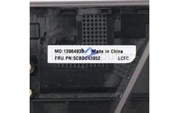 Lenovo 5CB0U43952 Tastatur inkl. Topcase ASM_US L 81TC IG