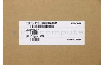 Lenovo 5CB0U43981 Tastatur inkl. Topcase ASM_UK L 81TC MC