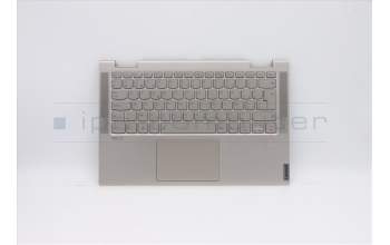 Lenovo 5CB0U43987 C-Cover with keyboard,Belgian,Mica