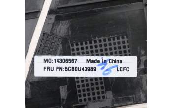 Lenovo 5CB0U43989 Tastatur inkl. Topcase ASM_FR L 81TC MC