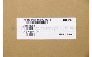 Lenovo 5CB0U44272 Tastatur inkl. Topcase ASM_CZ-SK L 81Q9_MC