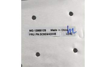 Lenovo 5CB0W43246 Tastatur inkl. Topcase ASM_IT L81VDIMRGRD
