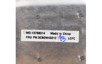 Lenovo 5CB0W43312 Tastatur inkl. Topcase ASM_US INTE L81VDIMRGRD