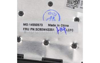 Lenovo 5CB0W43351 Tastatur inkl. Topcase ASM_UK L81VBBKTEXD