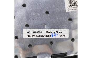 Lenovo 5CB0W43353 Tastatur inkl. Topcase ASM_US L81VBBKTEXD