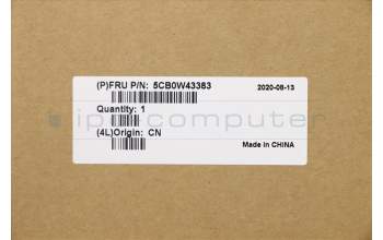 Lenovo 5CB0W43383 Tastatur inkl. Topcase ASM_UK L81VBBKIMRD
