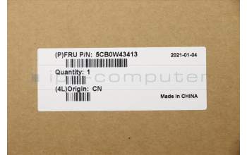 Lenovo 5CB0W43413 Tastatur inkl. Topcase ASM_UK L81VBGYIMRD
