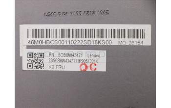 Lenovo 5CB0W43471 Tastatur inkl. Topcase ASM_AR-E W 81Q8 IG W/KB