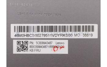 Lenovo 5CB0W43487 Tastatur inkl. Topcase ASM_IT W 81Q8 IG W/KB