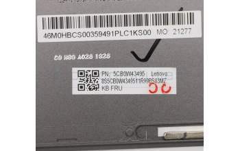 Lenovo 5CB0W43495 Tastatur inkl. Topcase ASM_SP W 81Q8 IG W/KB