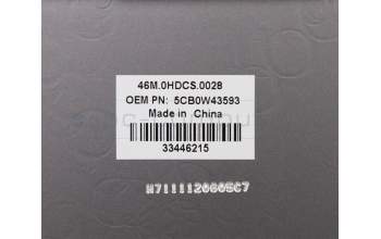 Lenovo 5CB0W43593 Tastatur inkl. Topcase ASM_SW W 81TE IG BL