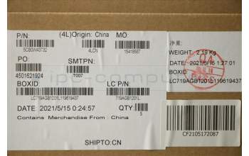 Lenovo 5CB0W43732 Tastatur inkl. Topcase ASM_ND L81XA LIGSRAL