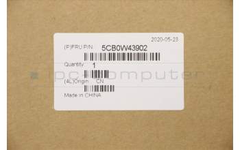 Lenovo 5CB0W43902 ABDECKUNG LCD-Abdeckung W 81VS FO W/Tape*2
