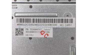 Lenovo 5CB0W43917 Tastatur inkl. Topcase ASM_GK W 81VS PG