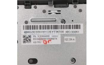 Lenovo 5CB0W44008 Tastatur inkl. Topcase ASM_UK W 81VR PG