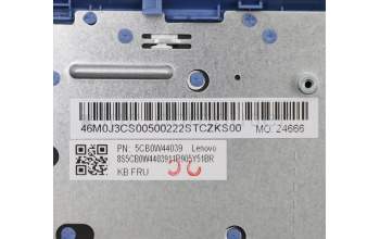 Lenovo 5CB0W44039 Tastatur inkl. Topcase ASM_UK W 81VR IB