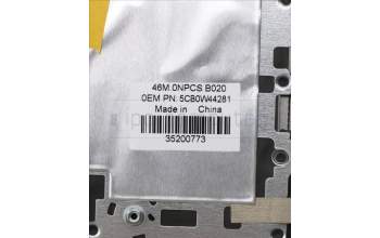 Lenovo 5CB0W44281 Tastatur inkl. TopcaseASM_B MGR_BL W/GK