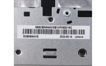 Lenovo 5CB0W44318 C-Abdeckung mit Tastatur, Russisch, Mineralgrau, Nicht_beleuchtet