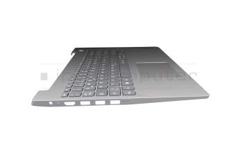 5CB0W44352 Original Lenovo Tastatur inkl. Topcase DE (deutsch) grau/silber