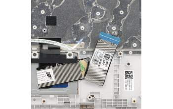 Lenovo 5CB0W45487 C-Cover with keyboard, Italian, Platinum Grey, Non-Fingerprint, UK