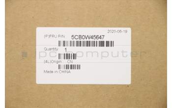 Lenovo 5CB0W45647 Tastatur inkl. Topcase ASM_SA L81W8TEXBK