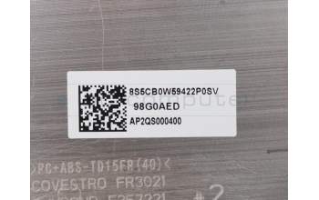 Lenovo 5CB0W59422 COVER Lower case C 81UM_Grey