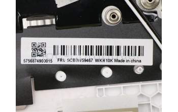 Lenovo 5CB0W59467 Tastatur inkl. Topcase ASM 81UM PINK BL_USA