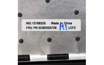 Lenovo 5CB0X55726 Tastatur inkl. Topcase ASM_KO L81W6 BKIMR