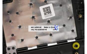 Lenovo 5CB0X55745 Tastatur inkl. Topcase ASM_US L81W6 BKIMR