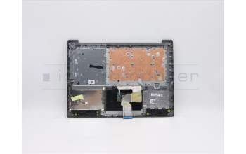 Lenovo 5CB0X55773 C-Abdeckung mit Tastatur, Englisch (GB), Grau, Ohne_Hintergrundbeleuchtung