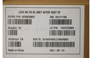 Lenovo 5CB0X55827 Tastatur inkl. Topcase ASM_IT Q82AA GY