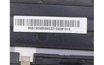 Lenovo 5CB0X55840 C-Cover with keyboard,UK English,Grey,Backlight