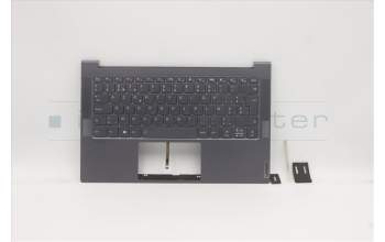 Lenovo 5CB0X55863 Tastatur inkl. Topcase ASM_BE Q82A1 GY