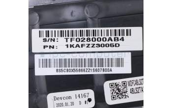 Lenovo 5CB0X55866 Tastatur inkl. Topcase ASM_CZ-SK Q82A1 GY