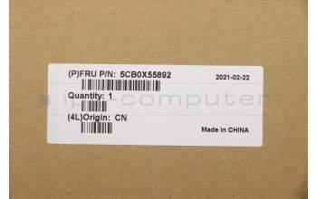 Lenovo 5CB0X55892 Tastatur inkl. Topcase ASM_UKR Q82A1 GY