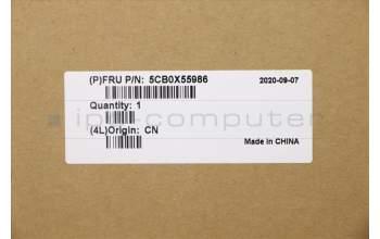 Lenovo 5CB0X55986 Tastatur inkl. Topcase ASM_CH L 81Y3 PG