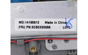 Lenovo 5CB0X55986 Tastatur inkl. Topcase ASM_CH L 81Y3 PG