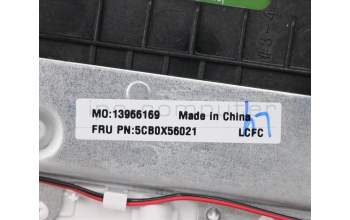 Lenovo 5CB0X56021 Tastatur inkl. Topcase ASM_US L 81LH BZ_WH
