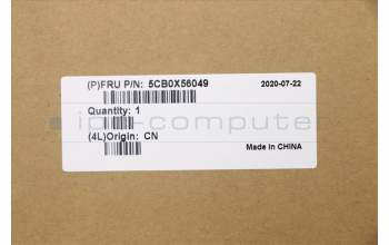 Lenovo 5CB0X56049 C-Abdeckung mit Tastatur, Englisch (GB), Tiefblau, Ohne_Hintergrundbeleuchtung