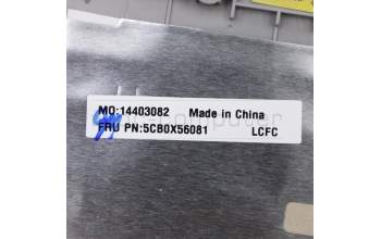 Lenovo 5CB0X56081 Tastatur inkl. Topcase ASM_BE L 81YK BLFPPG