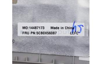 Lenovo 5CB0X56087 Tastatur inkl. Topcase ASM_FR L 81YK BLFPPG