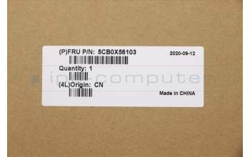 Lenovo 5CB0X56103 Tastatur inkl. Topcase ASM_SP L 81YK BLFPPG