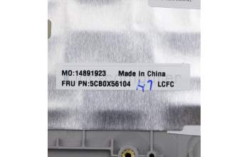Lenovo 5CB0X56104 Tastatur inkl. Topcase ASM_SW L 81YK BLFPPG