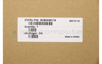 Lenovo 5CB0X56115 Tastatur inkl. TopcaseASM_CZ-SK L81YK BLNFPPG