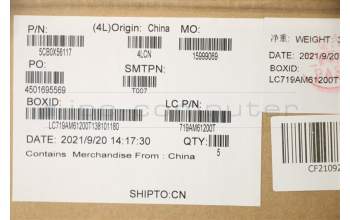 Lenovo 5CB0X56117 Tastatur inkl. TopcaseASM_US INTE L81YKBLNFPPG