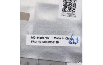 Lenovo 5CB0X56139 Tastatur inkl. Topcase ASM_UK L81YK BLNFPPG